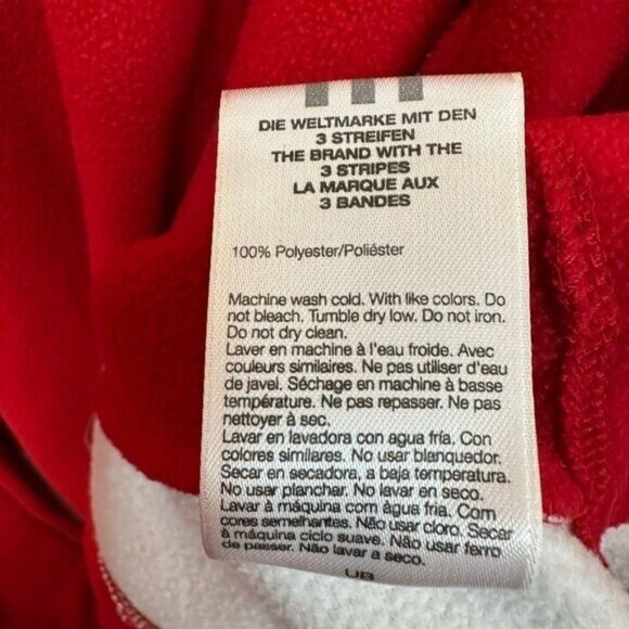 University of Louisville Cardinals Swimming & Diving Team M Adidas Fleece Jacket - Picture 9 of 10